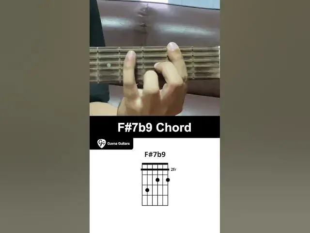 'Video thumbnail for How To Play The F#7b9 Chord On Guitar - Guvna Guitars'