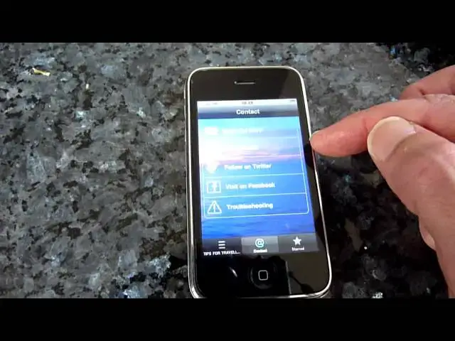 'Video thumbnail for Tips for Travellers Podcast App: video demo of how it works'