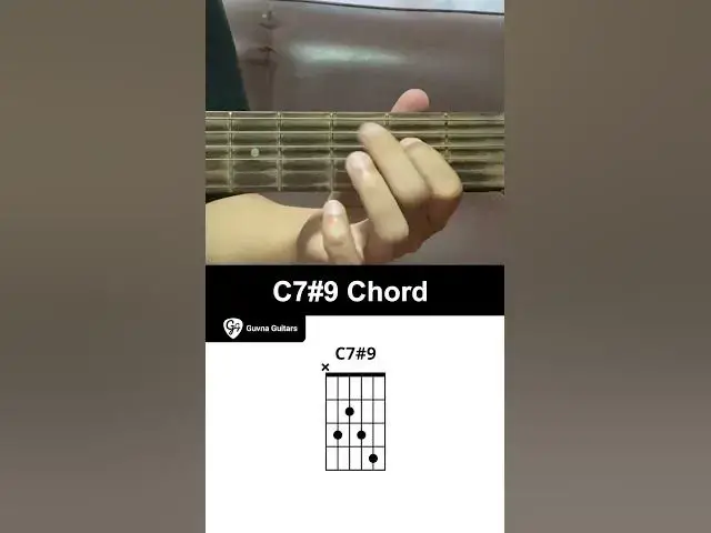 'Video thumbnail for How To Play The C7#9 Chord On Guitar - Guvna Guitars'