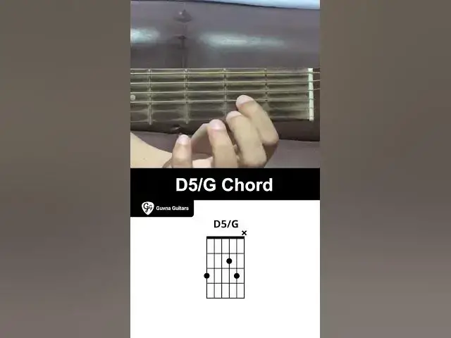 'Video thumbnail for How To Play The D5/G Chord On Guitar - Guvna Guitars'