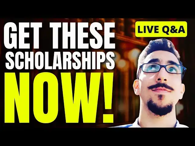 'Video thumbnail for Global Scholarships: “Q & A” And Scholarship Analysis (08.30.2024)'