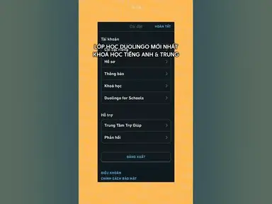'Video thumbnail for Đây là các lớp học Duolingo không quảng cáo do mình vừa tạo mới: Dành cho bạn nào cần thì dùng nhé!!'