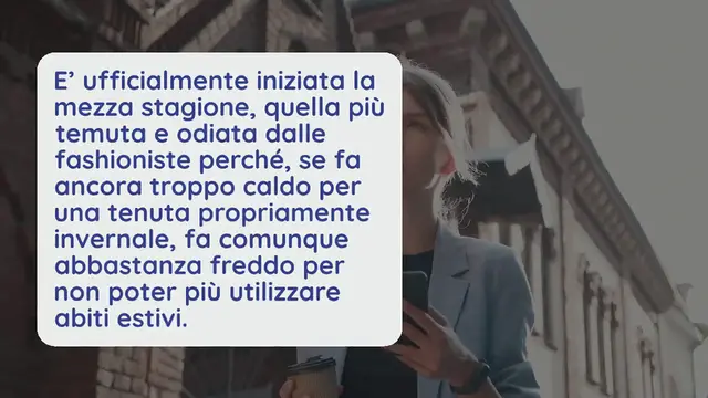 'Video thumbnail for Ottobre: il mese del “come mi vesto?!”'