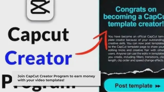 'Video thumbnail for Earn Money with CapCut: How to Join the Creator Program'