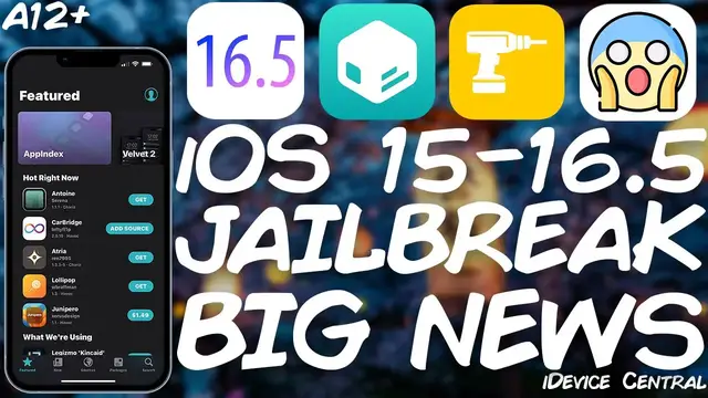 'Video thumbnail for iOS 16.5 - 15.0 JAILBREAK BIG News: New Kernel + WebKit Vulns For Jailbreak ACHIEVED! All Devices!'