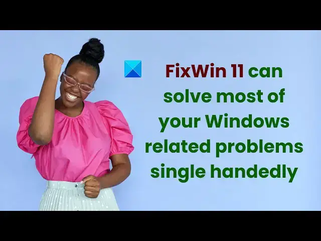 'Video thumbnail for FixWin 11 is the best PC Repair software to fix Windows problems'