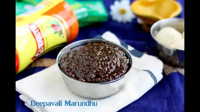 'Video thumbnail for Deepavali marundu recipe'