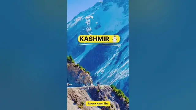 'Video thumbnail for Kashmir famous places || Kashmir budget Tour Guide Rs 10000 #kashmir  #touristplace #travel'