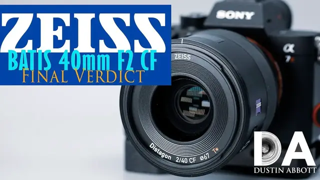 'Video thumbnail for Zeiss Batis 40mm F2 CF: Final Verdict | 4K'