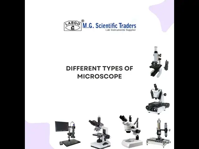 'Video thumbnail for Different Types of Microscope - by Labgo India'