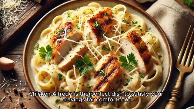 'Video thumbnail for Chicken Alfredo Recipe'