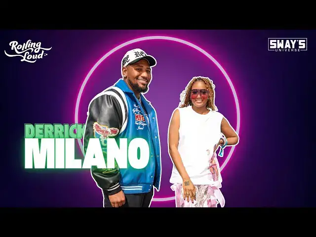 'Video thumbnail for Derrick Milano Spills on Love, Music & Rolling Loud! | SWAY’S UNIVERSE'