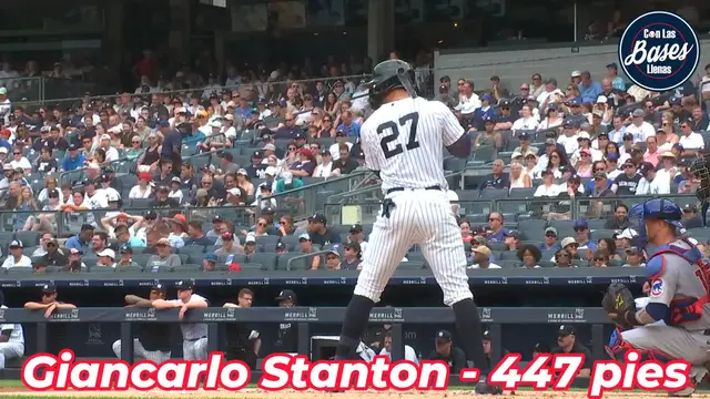 'Video thumbnail for Top 10 home runs mas largos de los Yankees'
