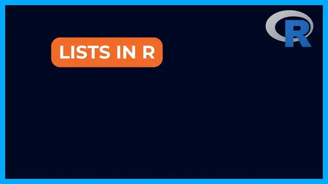 'Video thumbnail for Working With Lists in R | Data Structures in R Part 4'