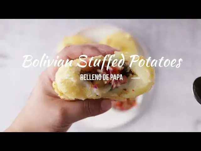 'Video thumbnail for Relleno de Papa (Bolivian Stuffed Potatoes)'