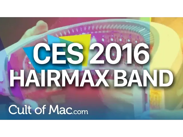 'Video thumbnail for Hairmax Band regrows hair | CES 2016'