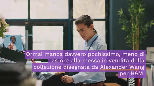 'Video thumbnail for Alexander Wang per H&M, i negozi dove comprare la collezione'