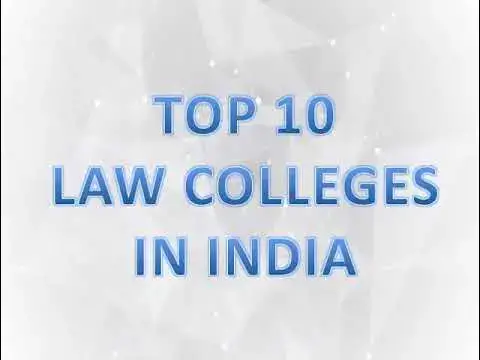 'Video thumbnail for Top 10 Law Colleges in India'