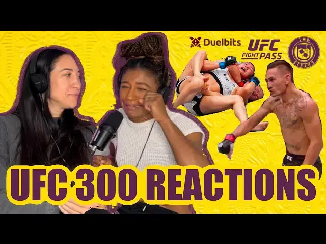 'Video thumbnail for Two Straws on Fightpass! Episode 44: UFC 300 Reactions'