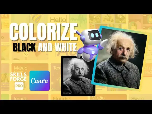 'Video thumbnail for How to Colorize Black and White Photos Using AI in Canva'