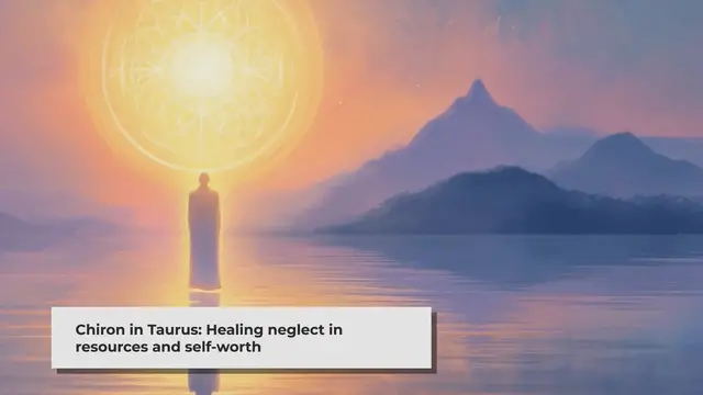 'Video thumbnail for Chiron in Taurus: Healing Wounds of Self-Worth and Security'