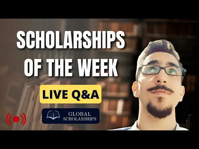 'Video thumbnail for Global Scholarships: “Q & A” And Scholarship Analysis (02.16.2024)'