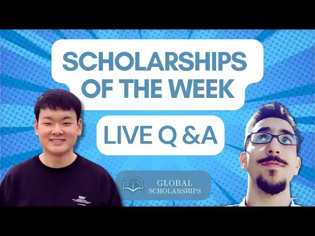 'Video thumbnail for Global Scholarships: “Q & A” And Scholarship Analysis (11.10.2023)'