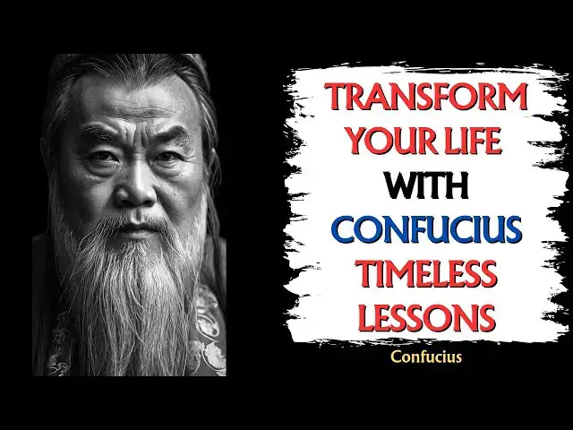 'Video thumbnail for Timeless Wisdom of Confucius for Modern Life'