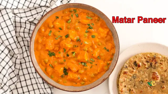 'Video thumbnail for Matar Paneer'