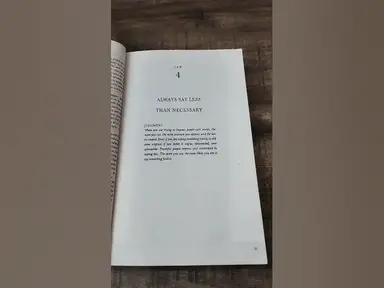 'Video thumbnail for Law 4 Always Say Less Than Necessary | The 48 Laws of Power #48lawsofpower'