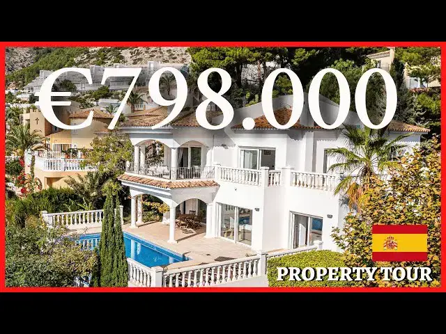 'Video thumbnail for Luxury Home 5 minutes from the Beach (SPAIN Altea Hills) | Costablanca Real Estate Property Tour'