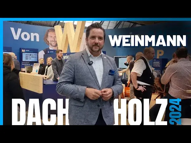 'Video thumbnail for Noutățile Weinmann la DACH+HOLZ 2024'