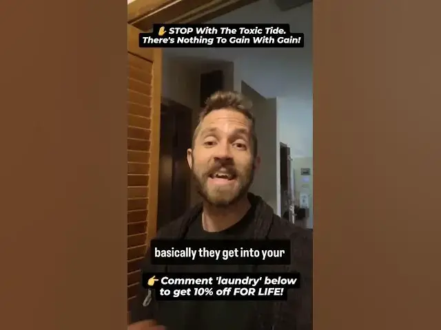 'Video thumbnail for STOP Using Toxic Tide Laundry Detergent, You Don't Gain with Gain!'