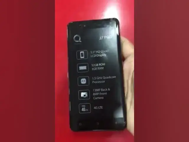 'Video thumbnail for Qmobile J7 Pro'