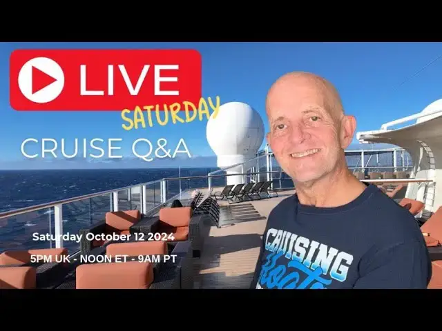 'Video thumbnail for Cruise Live Q&A: Saturday 12 October 2024: 5pm UK / Noon ET / 9am PT'