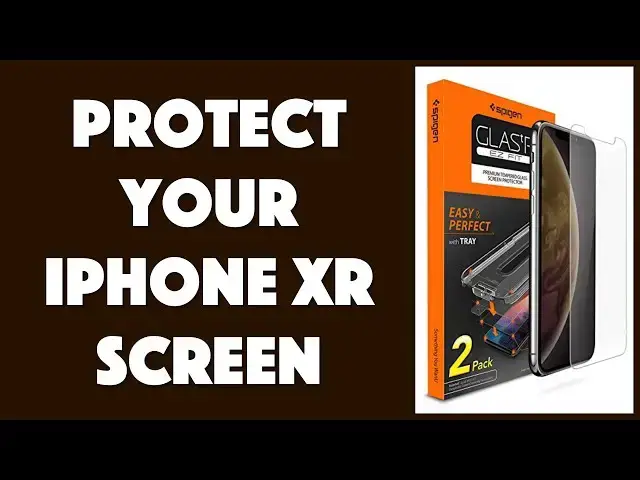 'Video thumbnail for Spigen GLAS.tR Screen Protector for iPhone XR - Installed!'