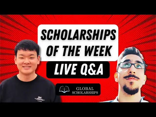 'Video thumbnail for Global Scholarships: “Q & A” And Scholarship Analysis (10.27.2023)'
