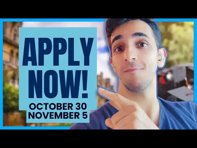 'Video thumbnail for Currently Open Scholarships for International Students - October 30 - November 5'