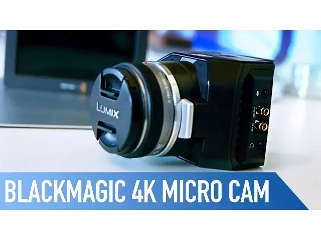 'Video thumbnail for World's Smallest Digital Film Camera - Blackmagic Micro Cinema Camera | Review'