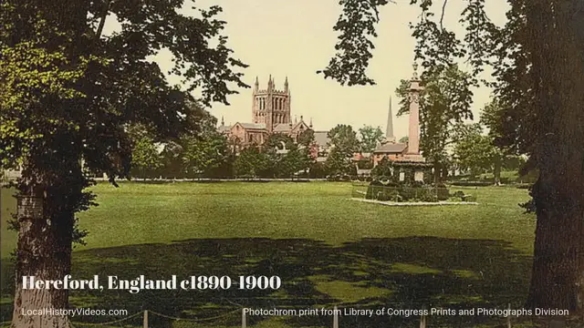 'Video thumbnail for Old photos of Hereford, England'