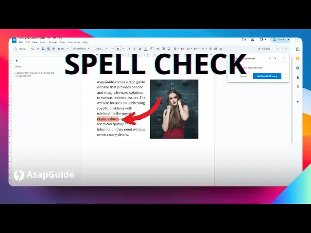 'Video thumbnail for How to Run Spell Check in Google Docs'