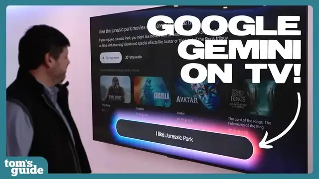 'Video thumbnail for Gemini AI Available On Google TV'