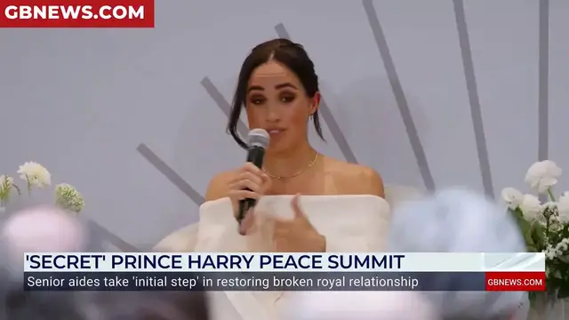 'Video thumbnail for Meghan Markle will 'never return to the UK', Charles Rae tells GB News'