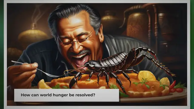 'Video thumbnail for Solution to World Hunger: Eat the r Strategists'
