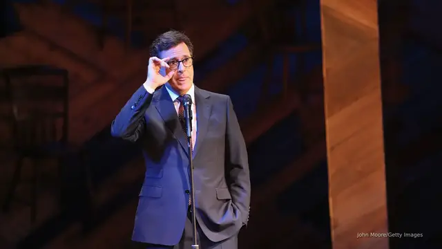 'Video thumbnail for Colbert’s exit marks latest casualty in late-night’s decline'