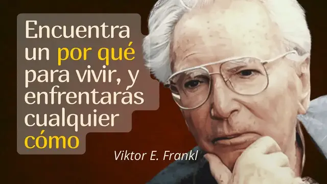 'Video thumbnail for El propósito de vida: Lecciones de "El hombre en busca de sentido" de Viktor Frankl'