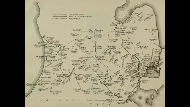 'Video thumbnail for Michigan's Interurban Railways: The Electric Transit System of the Past'