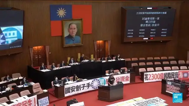'Video thumbnail for Taiwan tightens security after spy scandals, prompting rights concerns'