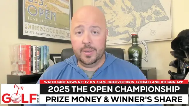 'Video thumbnail for The 2025 British Open Championship purse and winner's share are life-changing'