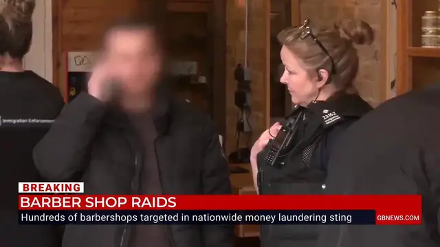 'Video thumbnail for Ex-police officer warns of 'hundreds of millions of pounds of money laundering' in Britain after police raid'